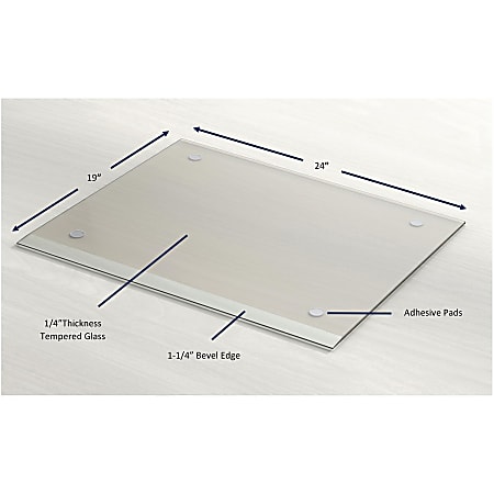 Lorell Desk Pad - Rectangular - 24 Lorell Desk Pad - Rectangular - 24