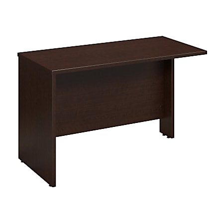 Bush Business Furniture Components Privacy Return Bridge, 42"W x 24"D, Mocha Cherry, Premium Installation