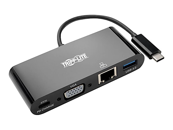 Tripp Lite USB C to VGA Multiport Adapter