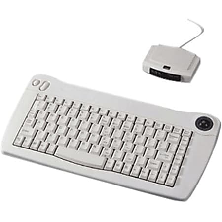 Solidtek IR USB Wireless Mini Keyboard with Trackball Mouse
