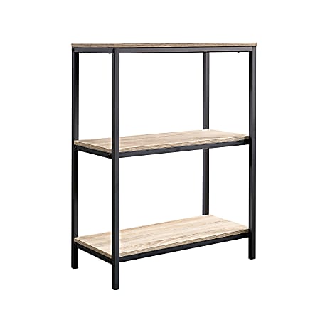 Sauder® North Avenue 30"H 3-Shelf Bookcase, Charter Oak