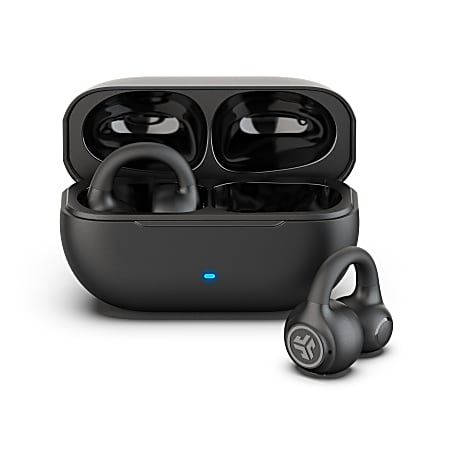 JLab Audio FLEX Tru Wireless Earbuds, Black