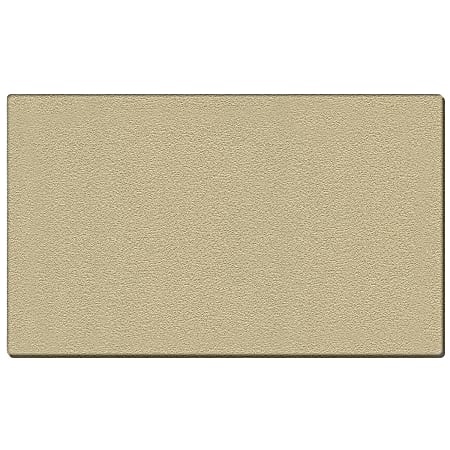 Ghent Non-Magnetic Fiber Bulletin Board, Vinyl, 4' x 10', Caramel, Vinyl Frame