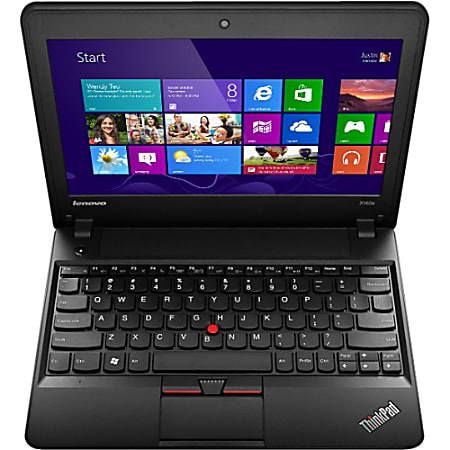 Lenovo ThinkPad X140e 20BL0002US 11.6" LCD Notebook - AMD A-Series A4-5000 Quad-core (4 Core) 1.50 GHz - 4 GB DDR3L SDRAM - 128 GB SSD - Windows 7 Professional 64-bit - 1366 x 768