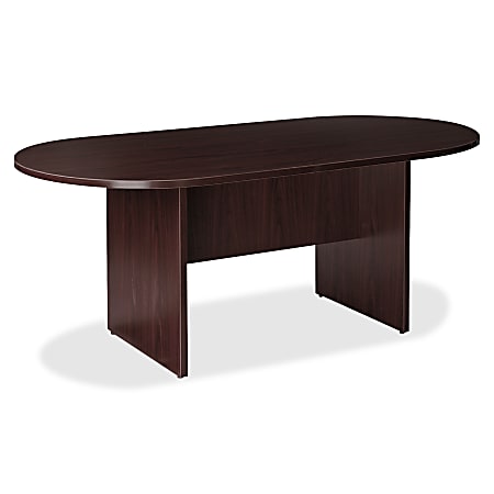 Lorell® Prominence 2.0 Racetrack Conference Table, 72"W, Espresso