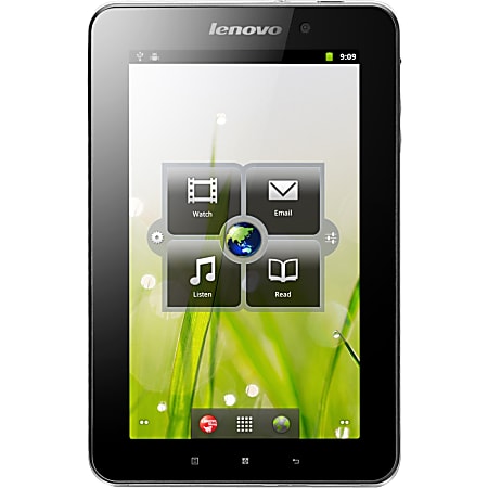 Lenovo IdeaPad A1 2228XB4 Tablet - 7" - 512 MB LPDDR2 - Texas Instruments OMAP 3 OMAP3622 Single-core (1 Core) 1 GHz - 16 GB - Android 4.0 Ice Cream Sandwich - 1024 x 600 - VibrantView - Black