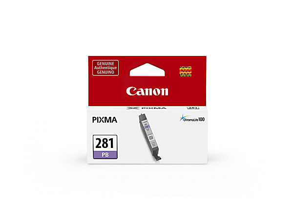 Canon® CLI-281 ChromaLife 100+ Photo Blue Ink Tank,