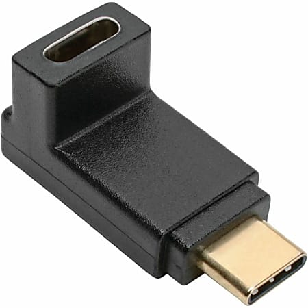 Eaton Tripp Lite Series USB C to USB Type C Adapter Converter Right Angle M/F 10Gbps 3A - USB adapter - U420000FUD