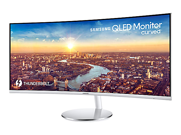 Samsung CJ791 Thunderbolt 3 Ultra Wide Curved Monitor - Thumbnail 2