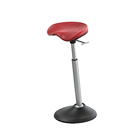Safco® Active Mobis II Seat, Chili Pepper Red/Black/Gray