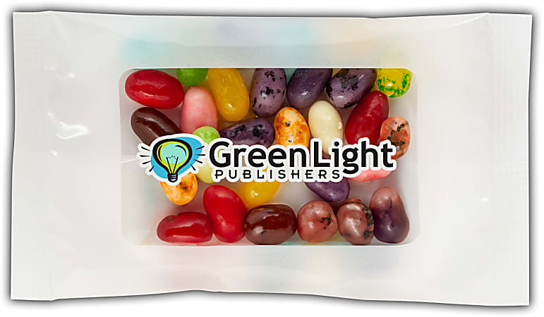Custom Personalized Full Color 1 oz Bag Jelly Belly