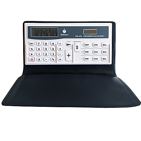 Datexx DB-403 Portable Checkbook Calculator