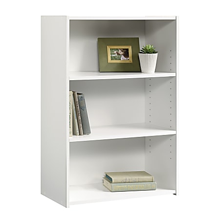 36 wide top white bookcase