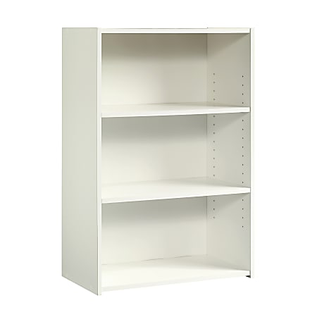 Sauder® Beginnings 36"H 3-Shelf Bookcase, Soft White