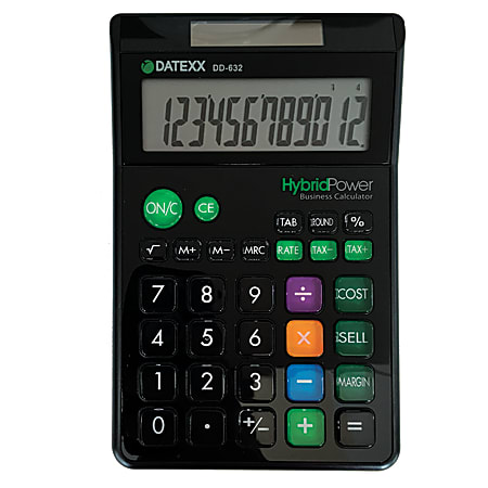 Datexx DB-632B Hybrid Designer Desktop Calculator