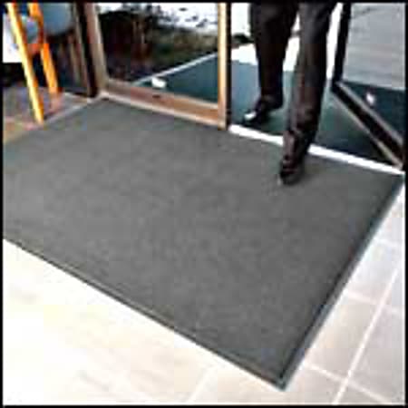 Realspace® Brand Dry Mat, 3' x 5', Charcoal