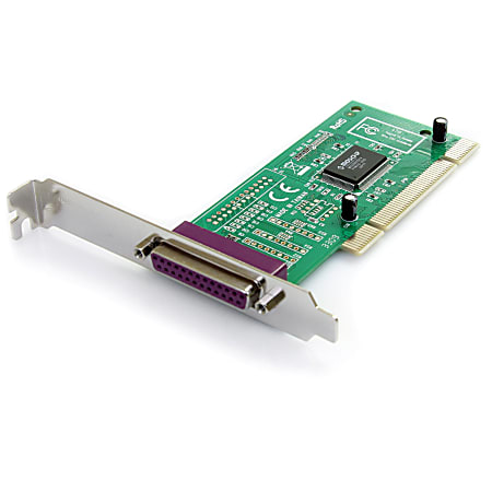 StarTech.com StarTech.com PCI Parallel Adapter Card - Add a high-speed parallel port (EPP/ECP) to your desktop computer through a PCI expansion slot - pci parallel card - ieee 1284 card - parallel adapter -pci db25 card