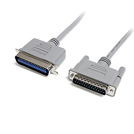 StarTech.com 6ft DB25 to Centronics 36 Parallel Printer Cable - Printer cable - DB-25
