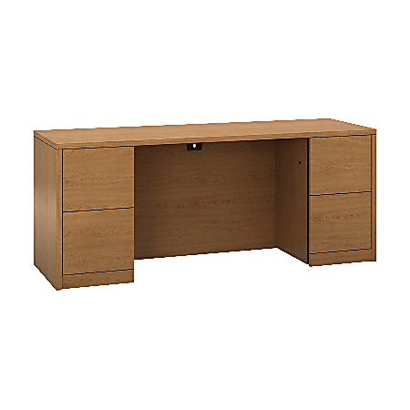 Hon 10500 series double pedestal desk top