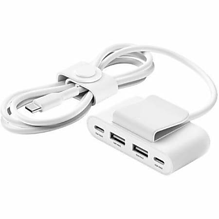 Belkin BoostCharge 4-Port USB Power Extender - USB Type C - 4 USB Port(s)