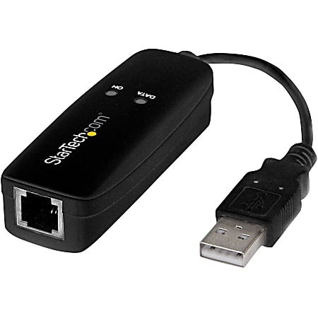 StarTech.com 56K USB Dial-up and Fax Modem -
