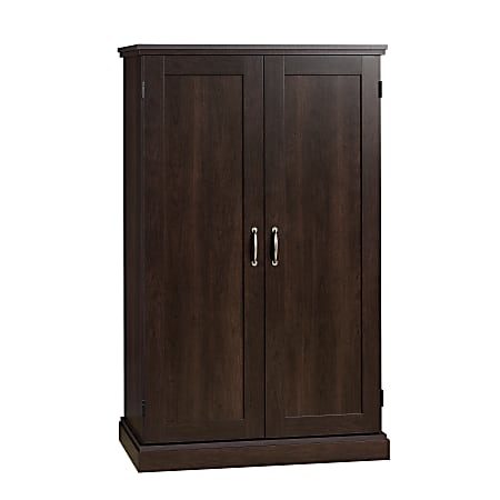 Sauder® Select Computer Armoire, Cinnamon Cherry