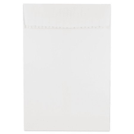 JAM Paper® Envelopes, 6" x 9", Peel & Seal Closure, White, Pack Of 100 Envelopes