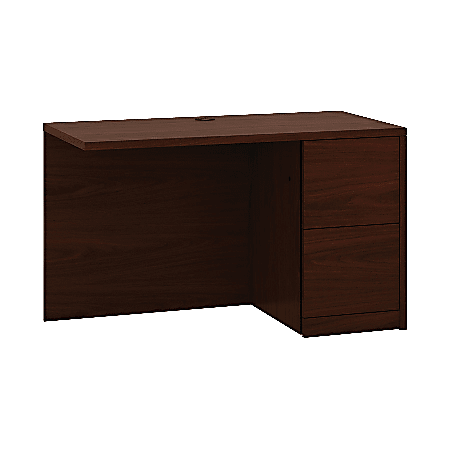 HON® 10500 48"W Right Desk Return, Mahogany