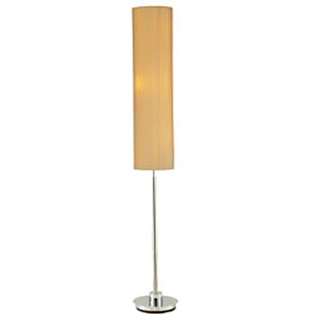 Adesso® Hepburn Floor Lamp, 66"H, Chrome