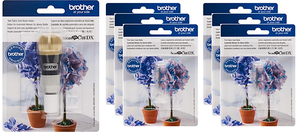 Brother® ScanNCut DX Thin Fabric Auto Blade Holder And Replacement Blades