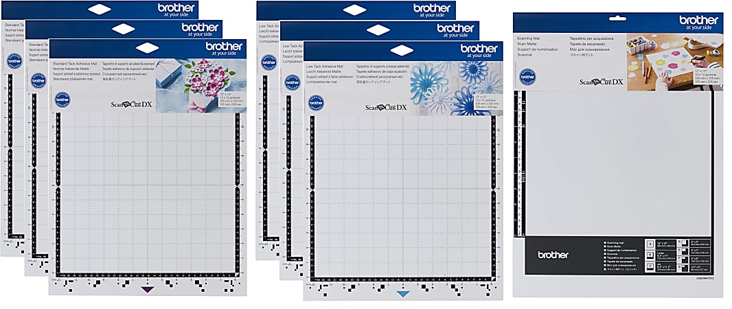 DX Series Scan N Cut Standard Tack Adhesive Mat 12 x 12 in