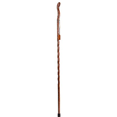 Brazos Walking Sticks™ Fitness Walker Oak Walking Stick, 55", Tan