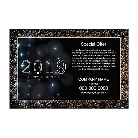 YARD SIGN NIGHT GLITTER