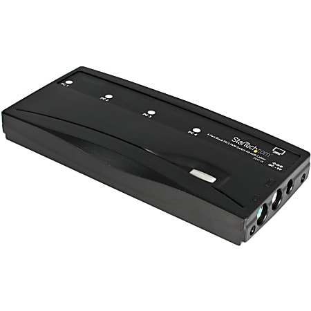 StarTech.com StarTech.com StarView SV411K - KVM switch - PS/2 - 4 ports - 1 local user