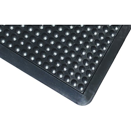Office Depot® Brand Ergo Bubble Mat, 2' x 3', Black