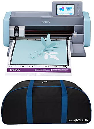 Brother® ScanNCut SDX125E Electronic DIY Cutting Machine, Blue/Gray