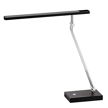 Adesso® Saber LED Desk Lamp, 26"H, Black