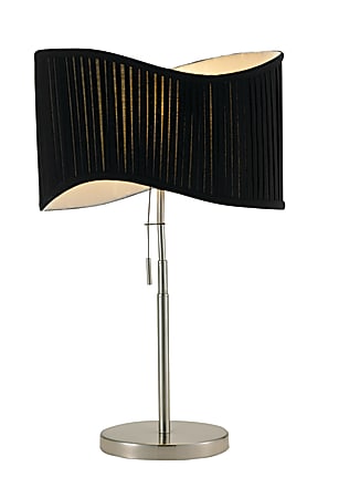 Adesso® Symphony Table Lamp, 26", Black