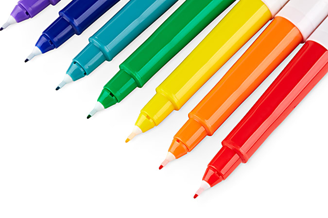 Crayola Fine Point Doodle Markers - Assorted, 12 pk - Harris Teeter