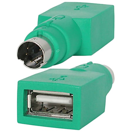 StarTech.com Replacement USB Mouse to PS/2 Adapter - F/M - Connect a USB Mouse to a computer through a PS/2 port - GC46FM