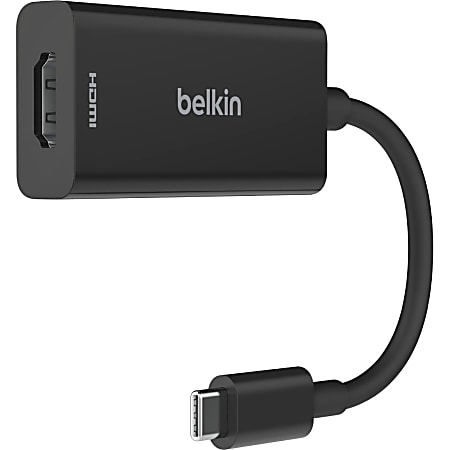 Belkin Connect - Adapter - 24 pin USB-C male to HDMI female - black - 8K60Hz support, 4K144Hz support