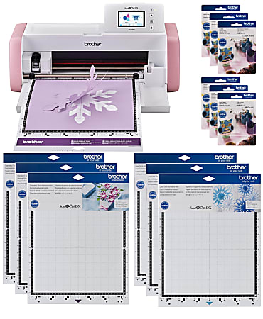 Brother ScanNCut SDX85M DIY Cutting Machine Set, Maui/Pink
