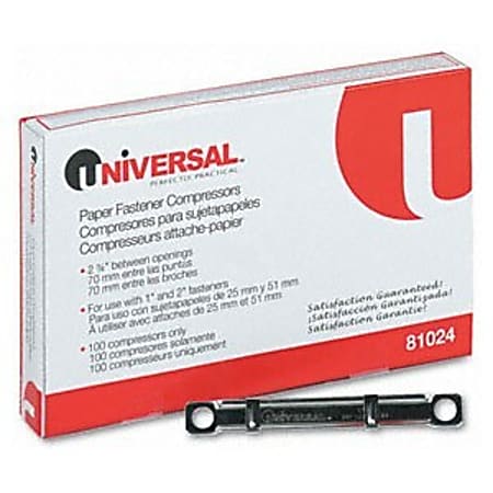 Universal Compressors For File Fastener Prong Base - 100 / Box