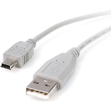 StarTech Mini USB Cable Connect your USB Mini portable device