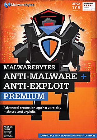 Malwarebytes Anti-Exploit Premium 2015, Traditional Disc