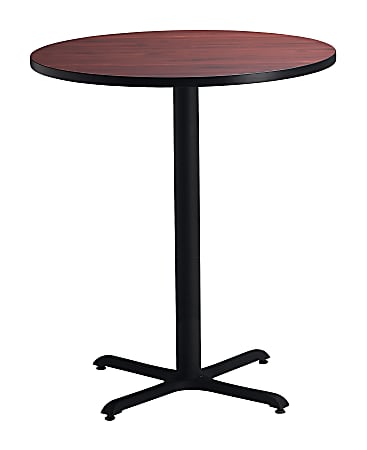Mayline® Bistro X-Table Base, 41"H, Black