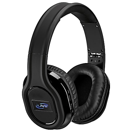 iLive Platinum Active Noise-Canceling On-Ear Headphones, IAHP87B