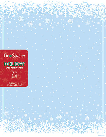 Great Papers Holiday Themed Letterhead Paper 8 12 x 11 Holly Bunch Pack Of  80 Sheets - Office Depot