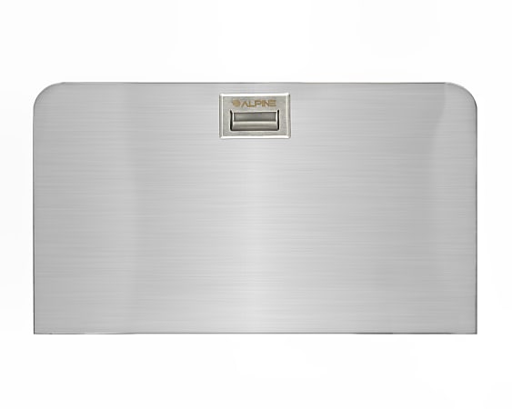 Alpine Steel Horizontal Wall Mount Commercial Baby Changing Station 20 ...