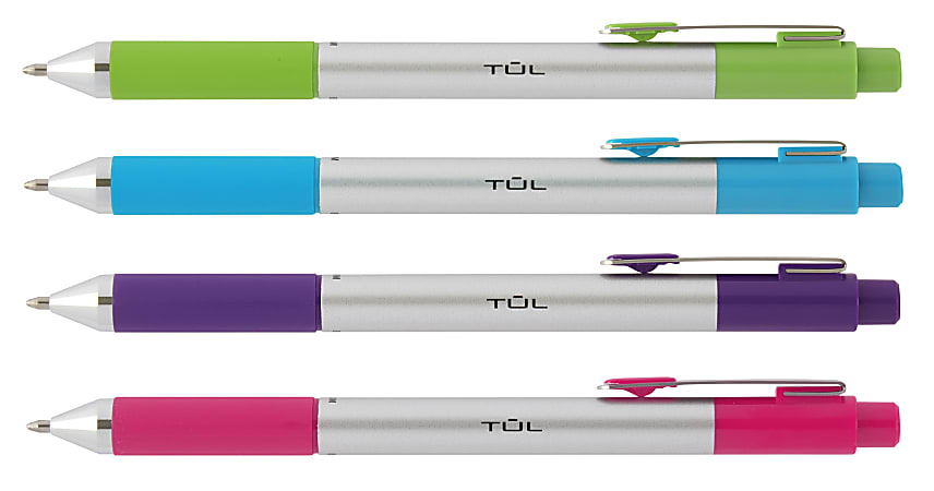 TUL BP Series Retractable Ballpoint Pens Medium Point 1.0 mm